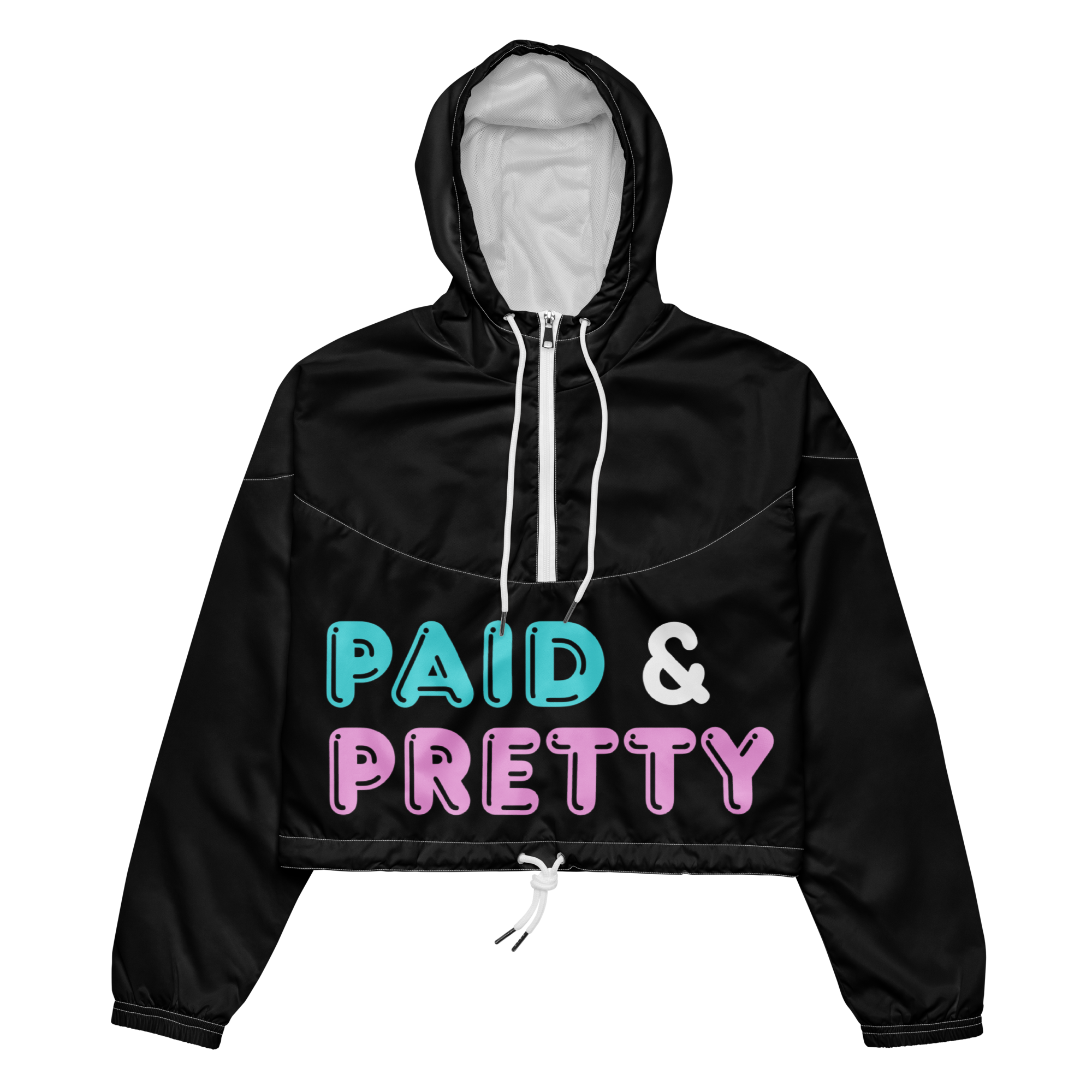Paid & Pretty Cropped Windbreaker - Image 4