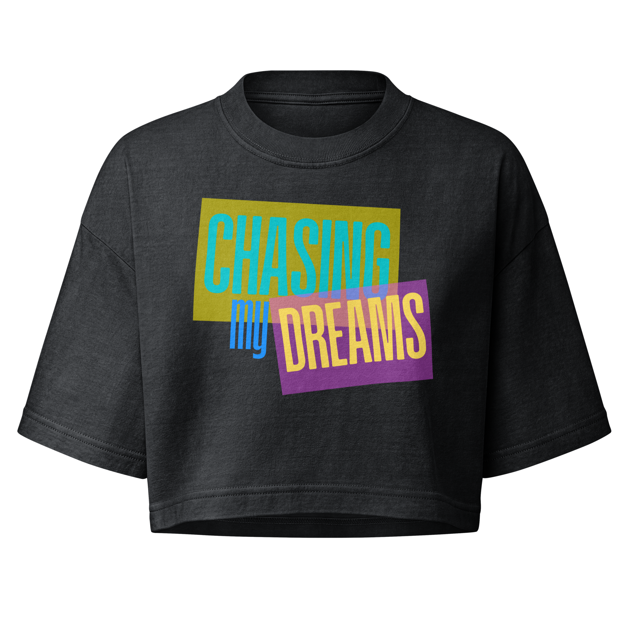Chasing My Dreams Crop Tee